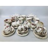 COLLECTION OF ROYAL ALBERT "LAVENDER ROSE" TEA AND DINNER WARE (68 PIECES) + ONE ROYAL ALBERT "LADY