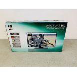 A BOXED CELCUS 40 INCH FULL HD 1080P LED TV MODEL DLED401125FHD - SOLD AS SEEN