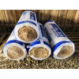 4 X ROLLS KNAUF 100MM ACOUSTIC INSULATION.