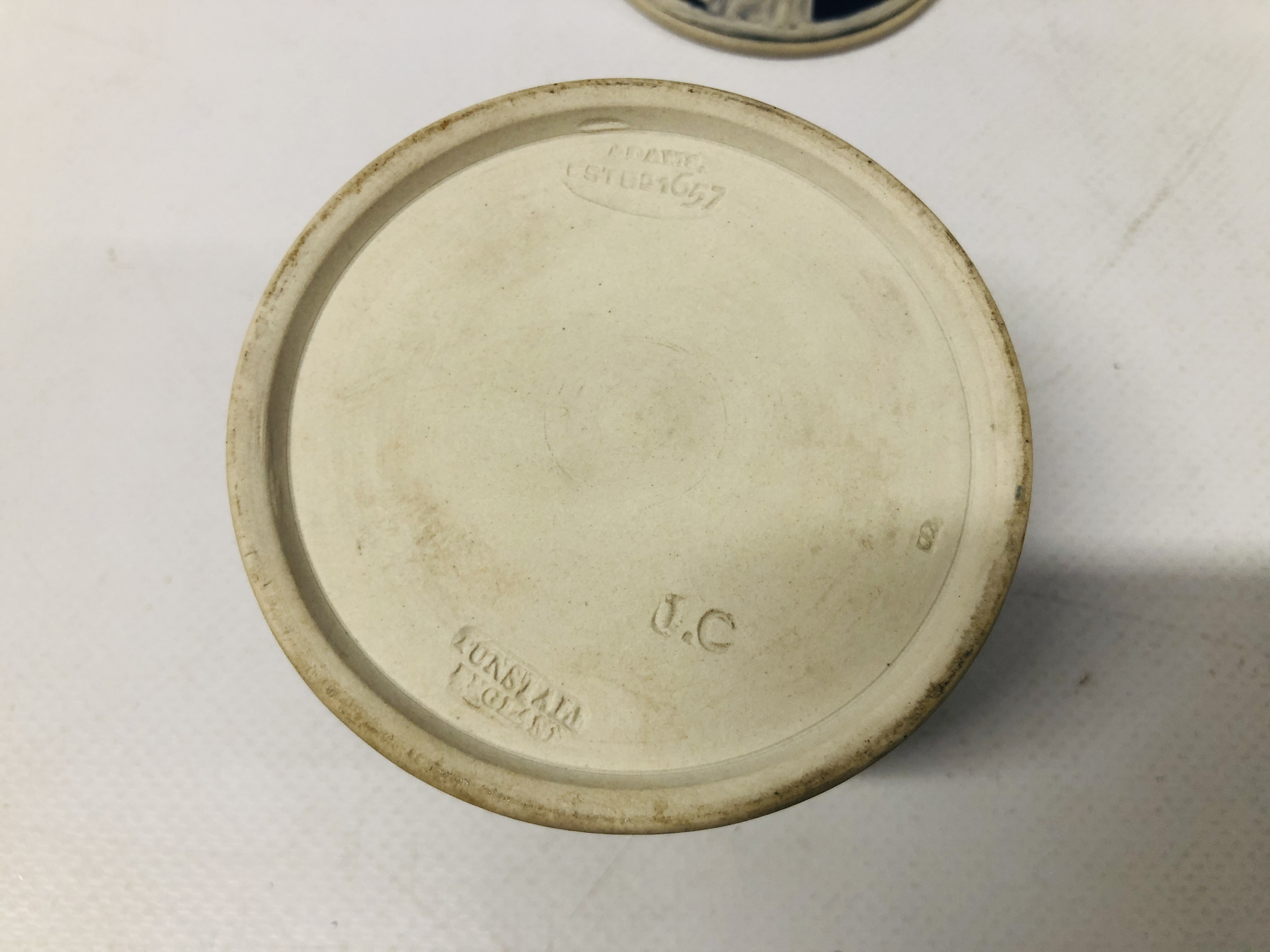 JASPERWARE BISCUIT BARRELS AND VASES TO INCLUDE WEDGWOOD - Image 6 of 6