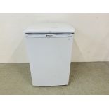 A HOTPOINT ICED DIAMOND UNDER COUNTER FREEZER - SOLD AS SEEN.