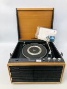 HACKER GRENADIER COLLECTORS RECORD PLAYER FITTED WITH GARRARD MODEL SP25 MK.