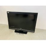 JVC 32 INCH TELEVISION WITH REMOTE CONTROL - SOLD AS SEEN.