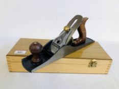 FAITHFULL TOOLS No. 5 CARPENTRY BENCH PLANE (BOXED UNUSED).