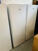 BEKO UPRIGHT FRIDGE MODEL LCSM1545W - SOLD AS SEEN