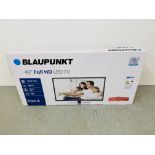 A BOXED BLAUPUNKT 40 INCH FULL HD LED TV - SOLD AS SEEN.