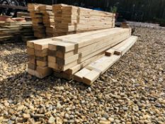 26 X 2.4M LENGTHS OF 63MM X 38MM TIMBER + 2 X 1.6M LENGTHS OF 63MM X 38MM TIMBER.