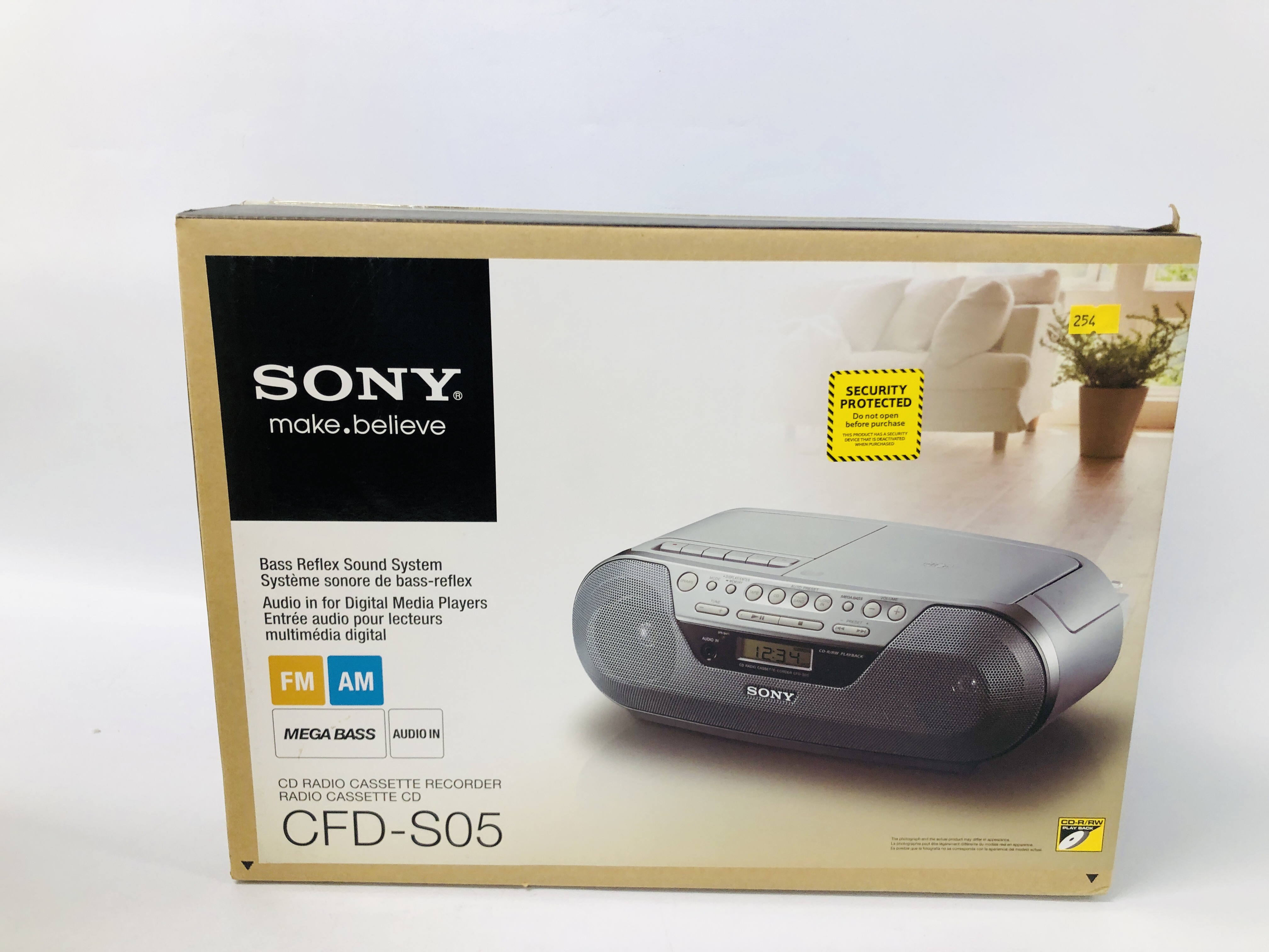SONY CD RADIO CASSETTE RECORDER (BOXED), SALTER SCALE, - Image 6 of 6