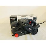 DRAPER REDLINE 810 WATT BELT SANDER BOXED (APPEARS VERY LITTLE USED) - SOLD AS SEEN.