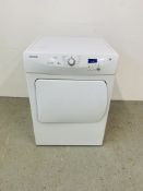 A HOOVER VISION HD 8 KG TUMBLE DRYER - SOLD AS SEEN.