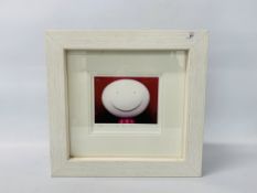 FRAMED LIMITED EDITION PRINT 3/30 "IN THE PINK" BEARING PENCIL SIGNATURE DOUG HYDE WITH CERTIFICATE