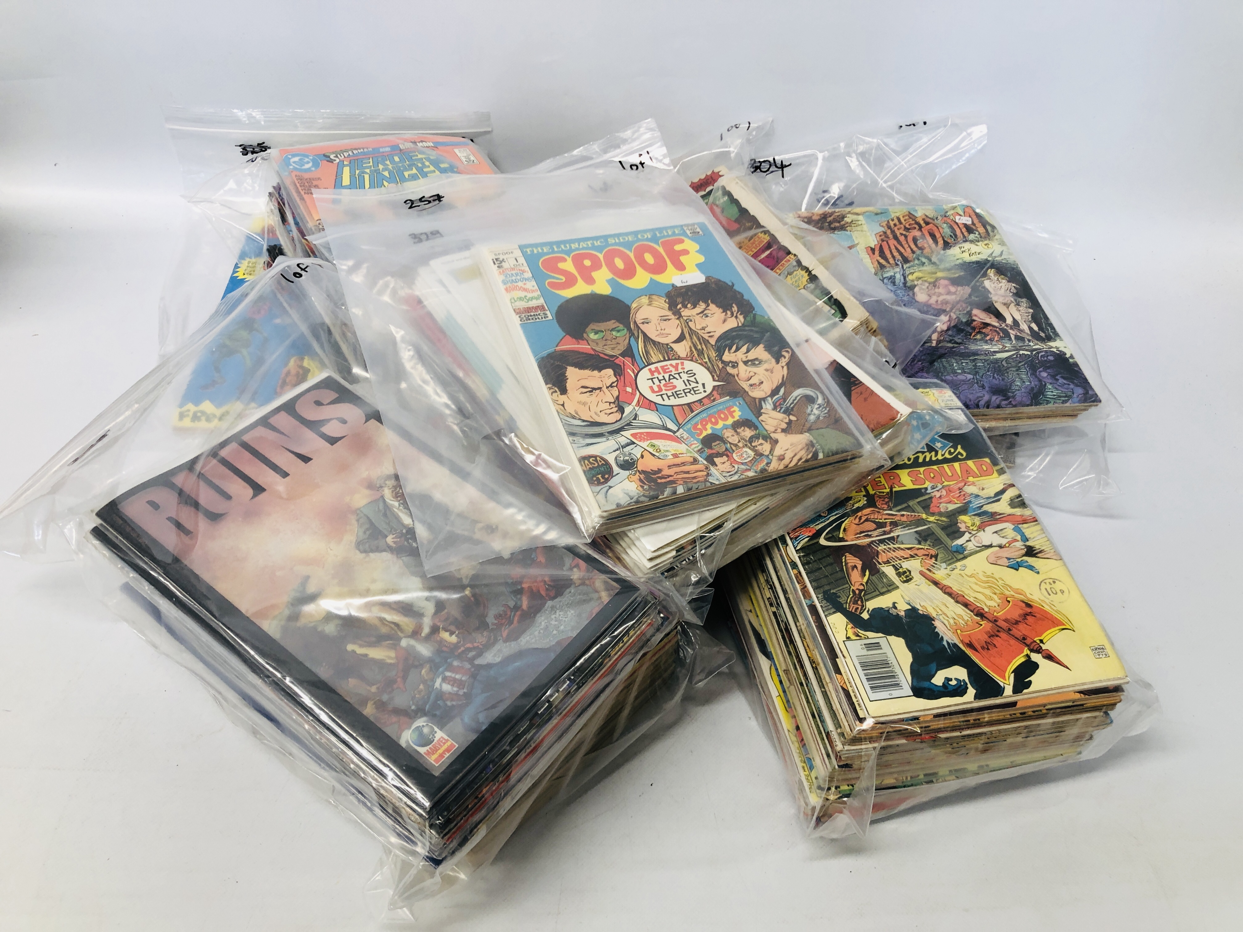 A COLLECTION OF COMICS TO INCLUDE COLLECTION OF MARVEL COMICS INCLUDING: MARVELS 1994,