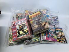 A COLLECTION OF COMICS TO INCLUDE MARVEL COMICS THE AVENGERS UNPLUGGED NO.