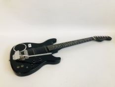 A SYNSONICS ELECTRIC GUITAR WITH BUILT IN AMPLIFIER