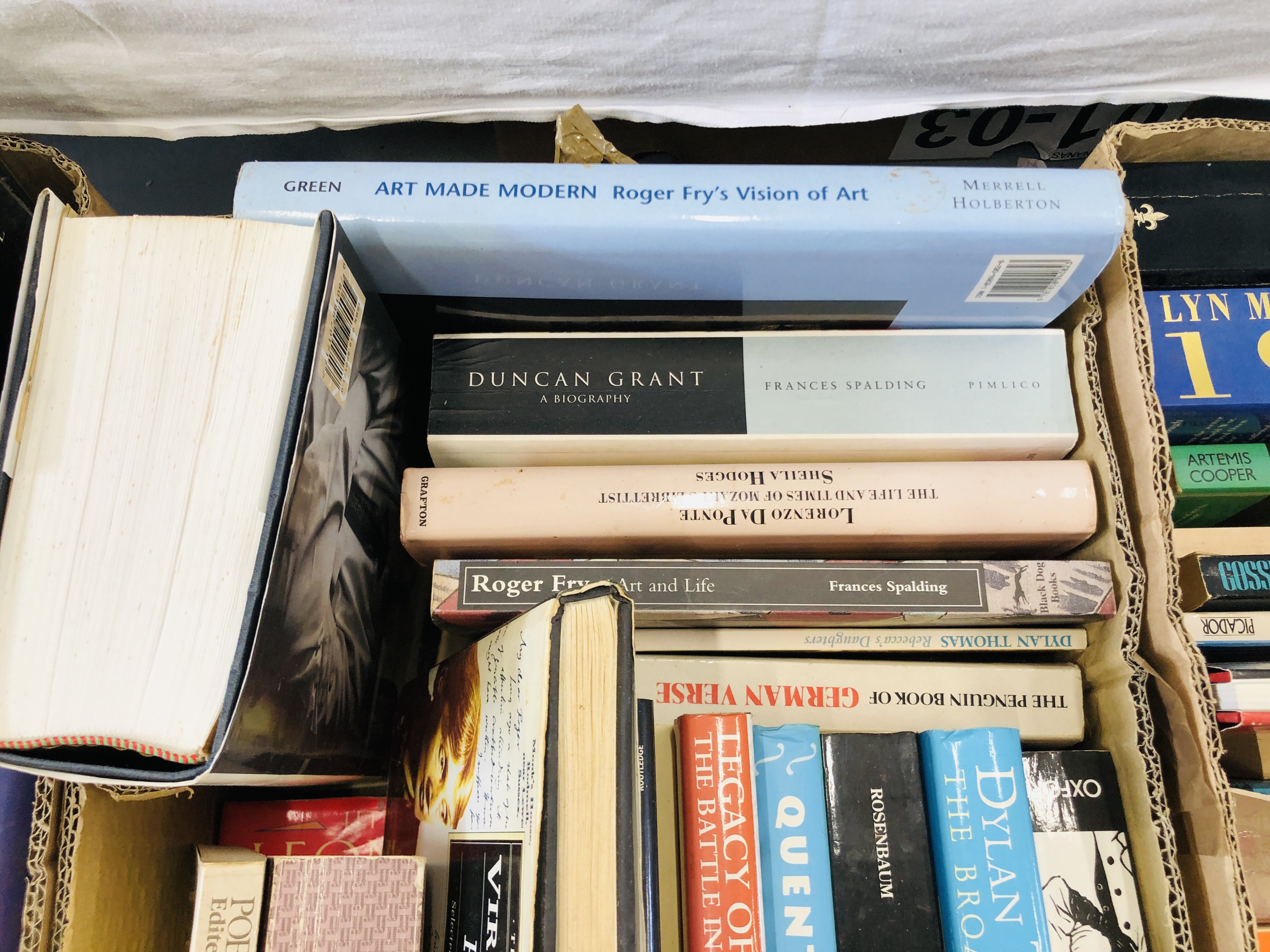 5 BOXES BOOKS TO INCLUDE NOVELS, REFERENCE, HISTORY ETC. - Image 6 of 8