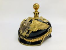 A PRUSSIAN GENERAL HELMET,