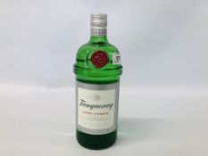 1 X LITRE BOTTLE OF TANQUERAY LONDON DRY GIN