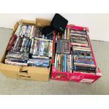 2 X BOXES OF ASSORTED DVD'S