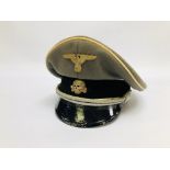 REPRODUCTION GERMAN SS OFFICERS CAP,