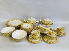 COLLECTION OF ROYAL DOULTON EXPRESSIONS ANTIQUE LEAVES DINNER WARE, APPROX 34 PIECES.