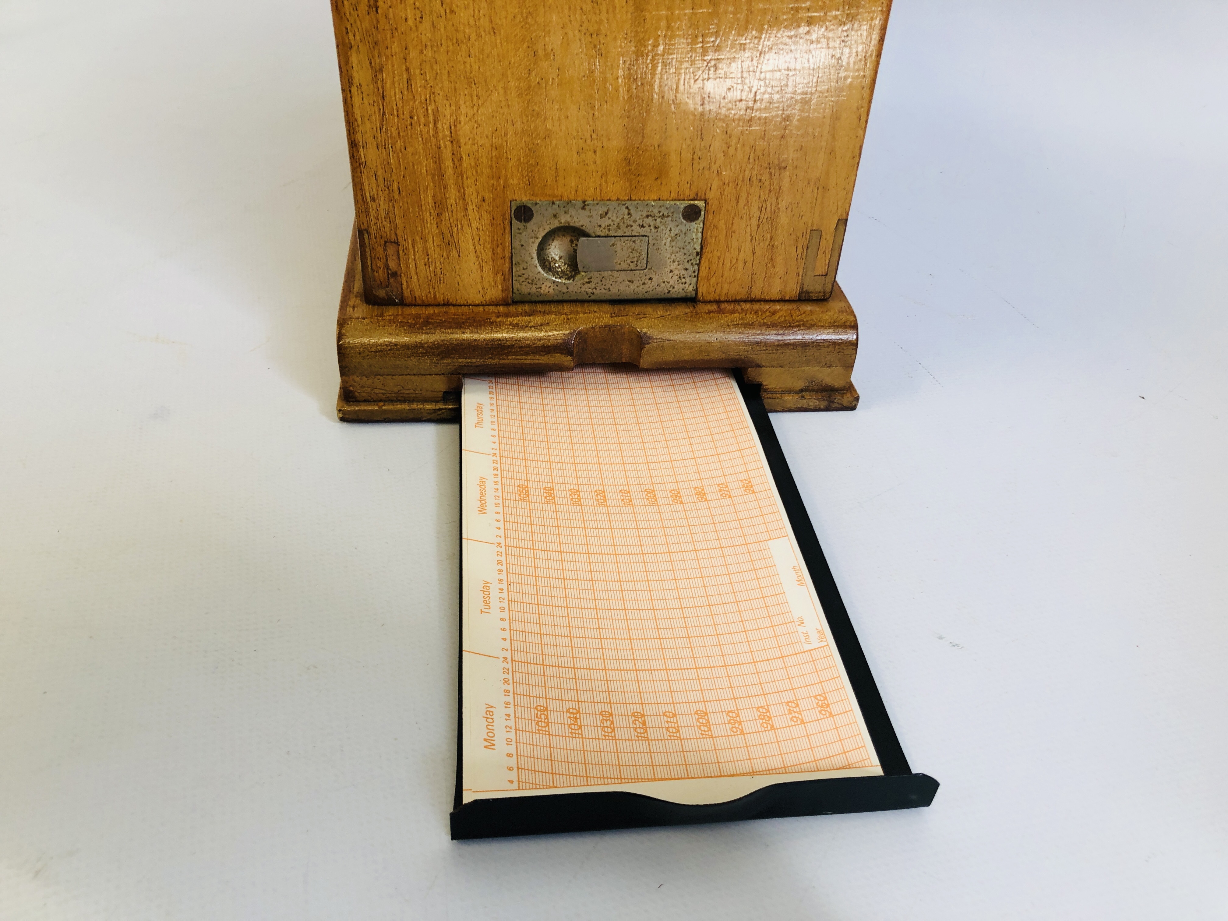 CARL ZEISS JENA MARINE BAROGRAPH IN ORIGINAL CASE. - Image 7 of 7