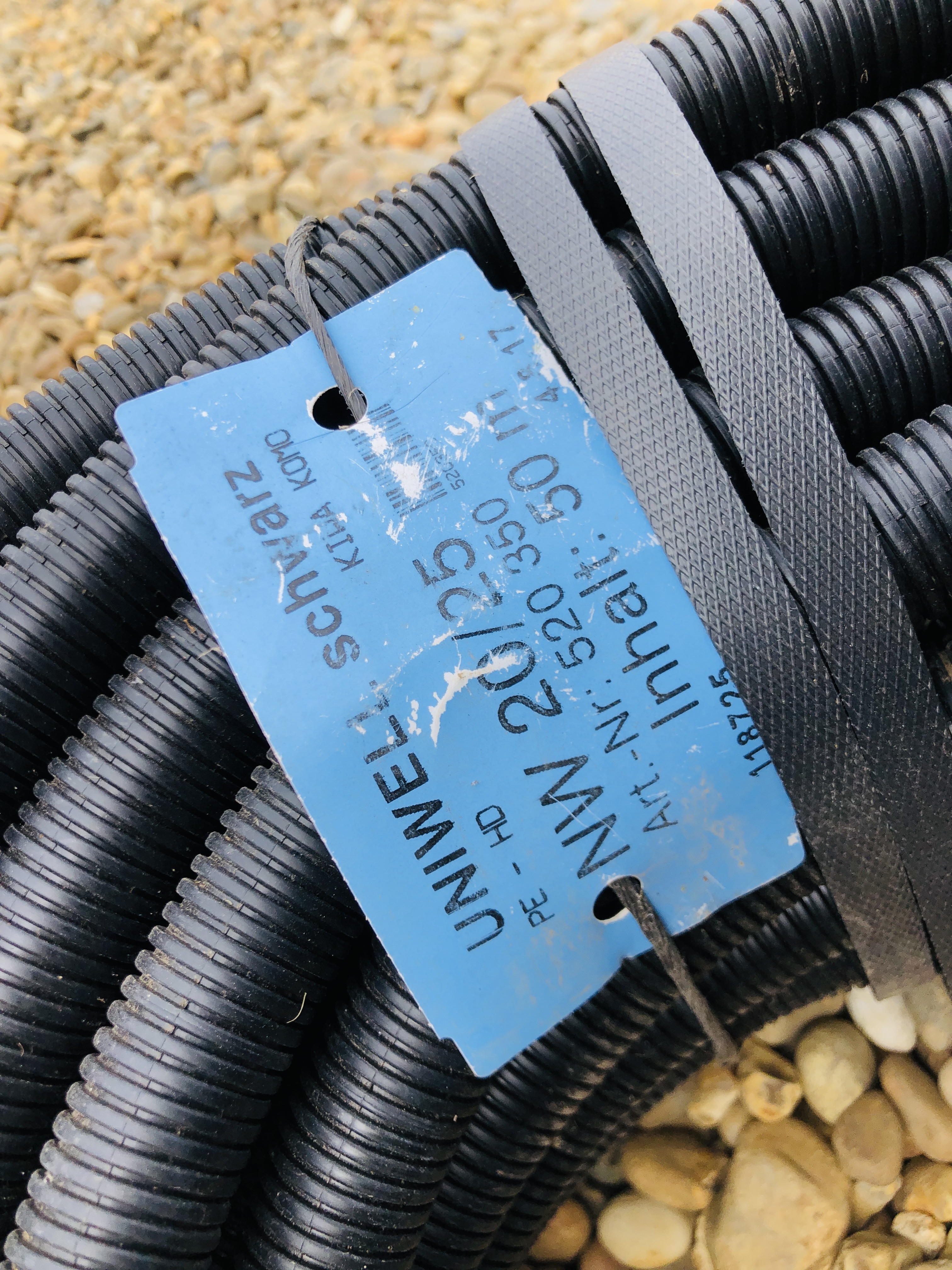 2 X 50 METRE OD 25MM FLEXIBLE DUCTING PIPE - Image 2 of 2