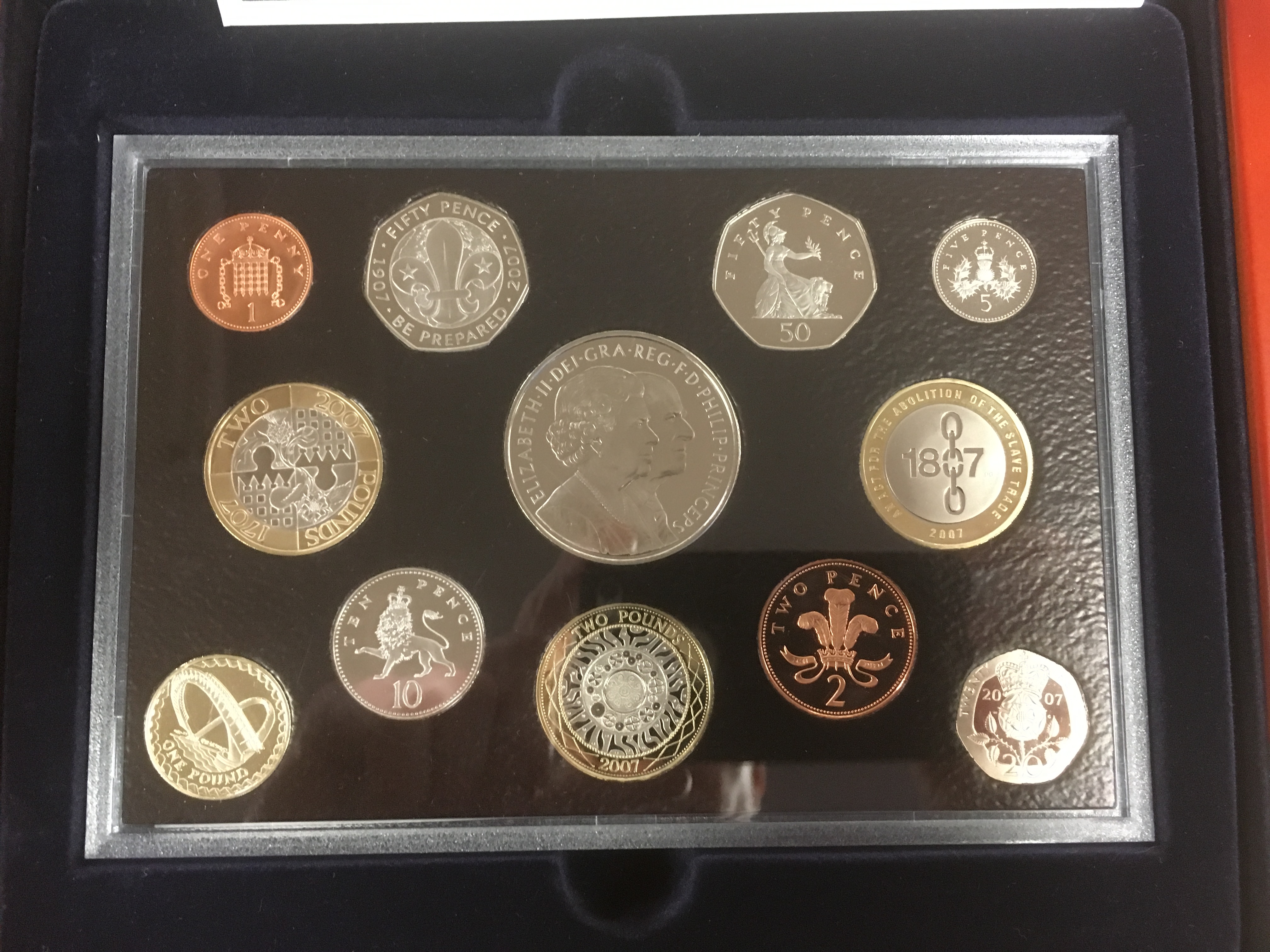 GB 2007 EXECUTIVE PROOF COIN SET IN BOX WITH CERTIFICATE - Image 4 of 6