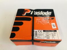 SEALED PACK 2200 PASLODE 3,1 X 75MM RING D-HEAD NAILS WITH CARTRIDGES.