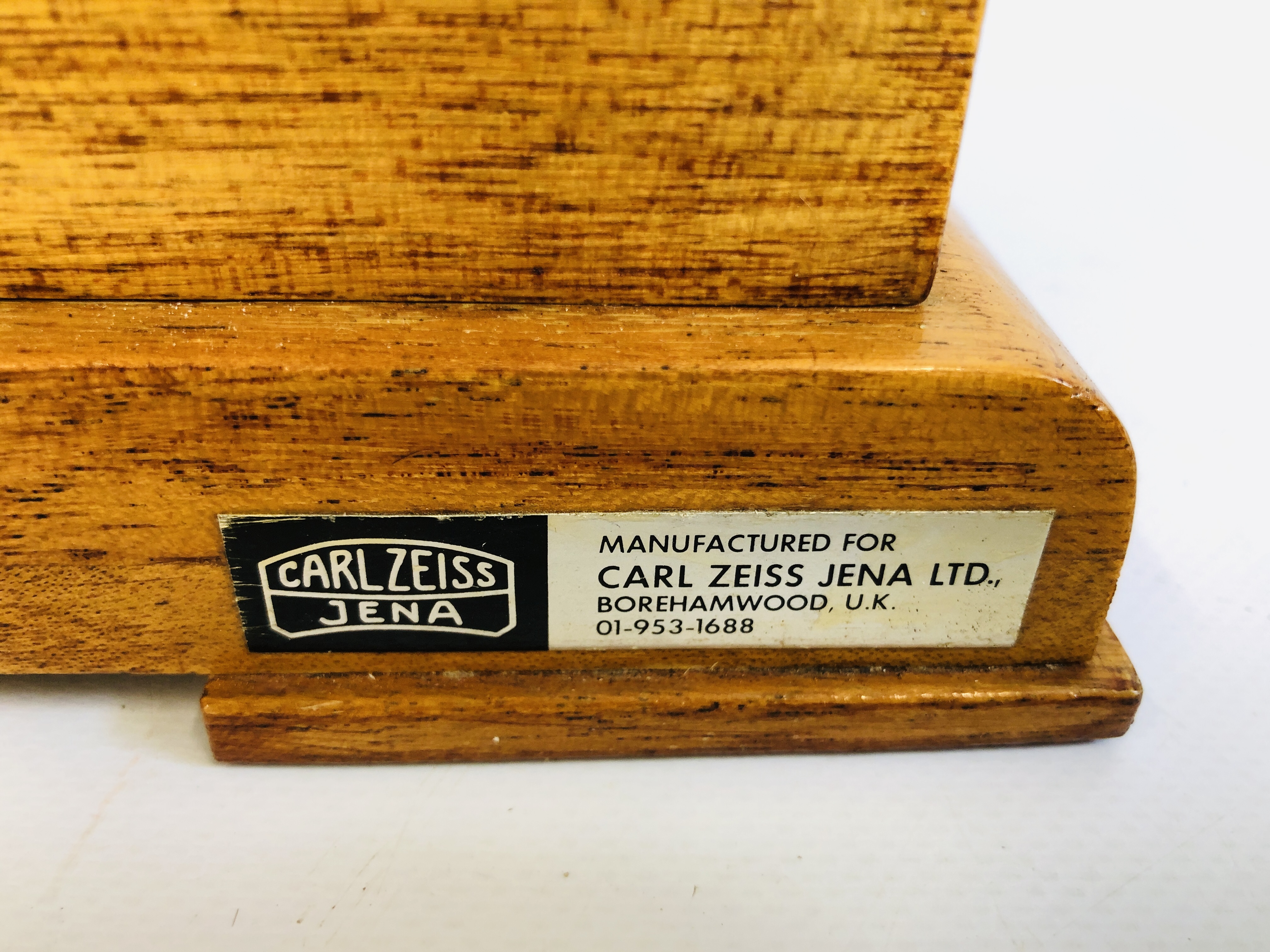 CARL ZEISS JENA MARINE BAROGRAPH IN ORIGINAL CASE. - Image 2 of 7