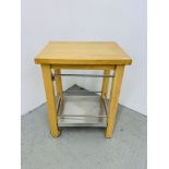 IKEA HARDWOOD KITCHEN BUTCHERS BLOCK