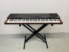 YAMAHA ELECTRONIC PIANO PJ10 AND STAND - SOLD AS SEEN