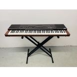 YAMAHA ELECTRONIC PIANO PJ10 AND STAND - SOLD AS SEEN