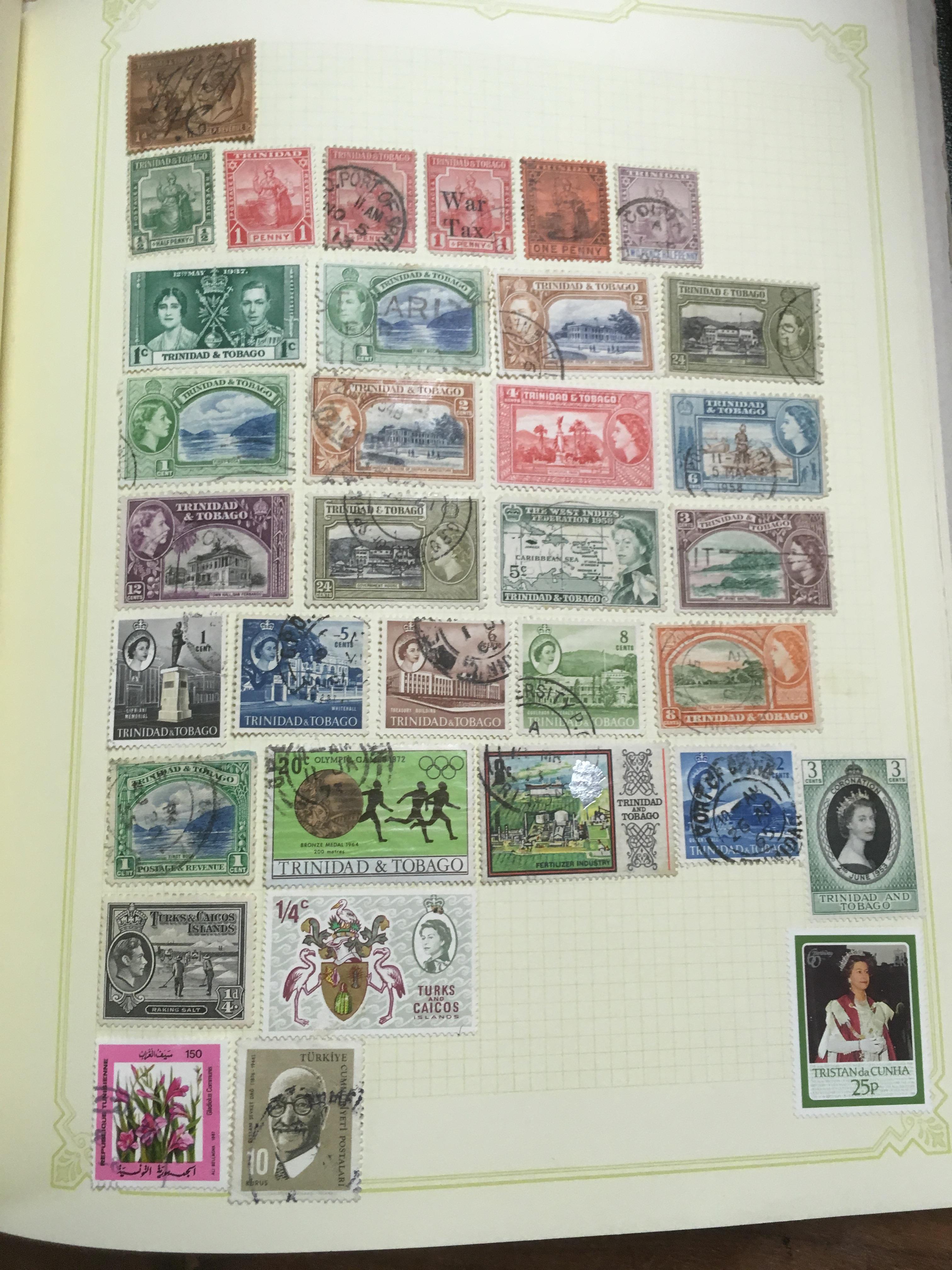 TUB WITH GB AND OTHER STAMPS IN TEN ALBUMS. - Image 4 of 7