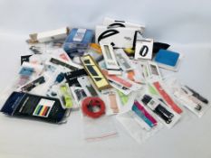 BOX OF ASSORTED FITNESS WATCH STRAPS (IN ORIGINAL PACKAGING)