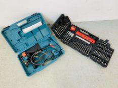 MAKITA HR2410 HEAVY DUTY SDS POWER DRILL IN CARRY CASE PLUS TOOL BIT ACCESSORY KIT - SOLD AS SEEN
