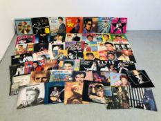 A COLLECTION OF MIXED RECORDS OF DAVID BOWIE AND ELVIS