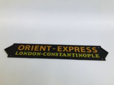 (R) ORIENT EXPRESS PLAQUE