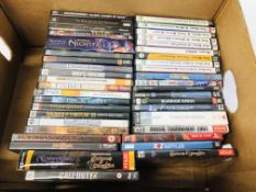 BOX OF COMPUTER GAMES TO INCLUDE ATARI, ETC.