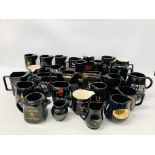 COLLECTION OF 27 ASSORTED ADVERTISING BAR WATER JUGS TO INCLUDE WADE.