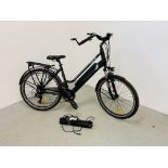 EFFBIKE E-BIKE ELECTRIC BICYCLE COMPLETE WITH SPARE BATTERY, CHARGER AND KEYS,