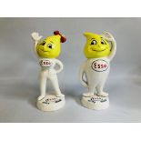 (R) PAIR ESSO BOY AND GIRL FIGURES