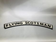 (R) FLYING SCOTSMAN SIGN