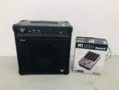 TORQUE CELESTION AMP T50 K PLUS NUMARK M1 MIXER (WITH ORIGINAL BOX) - SOLD AS SEEN