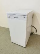 BEKO SLIM LINE DISHWASHER - SOLD AS SEEN