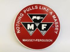 (R) MASSEY FERGUSON PLAQUE