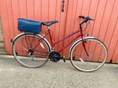 APOLLO RADIOUS LADIES BICYCLE IN FLAME RED