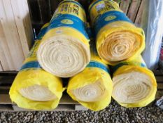 5 X ROLLS 100MM ISOVER RD PARTY WALL INSULATION