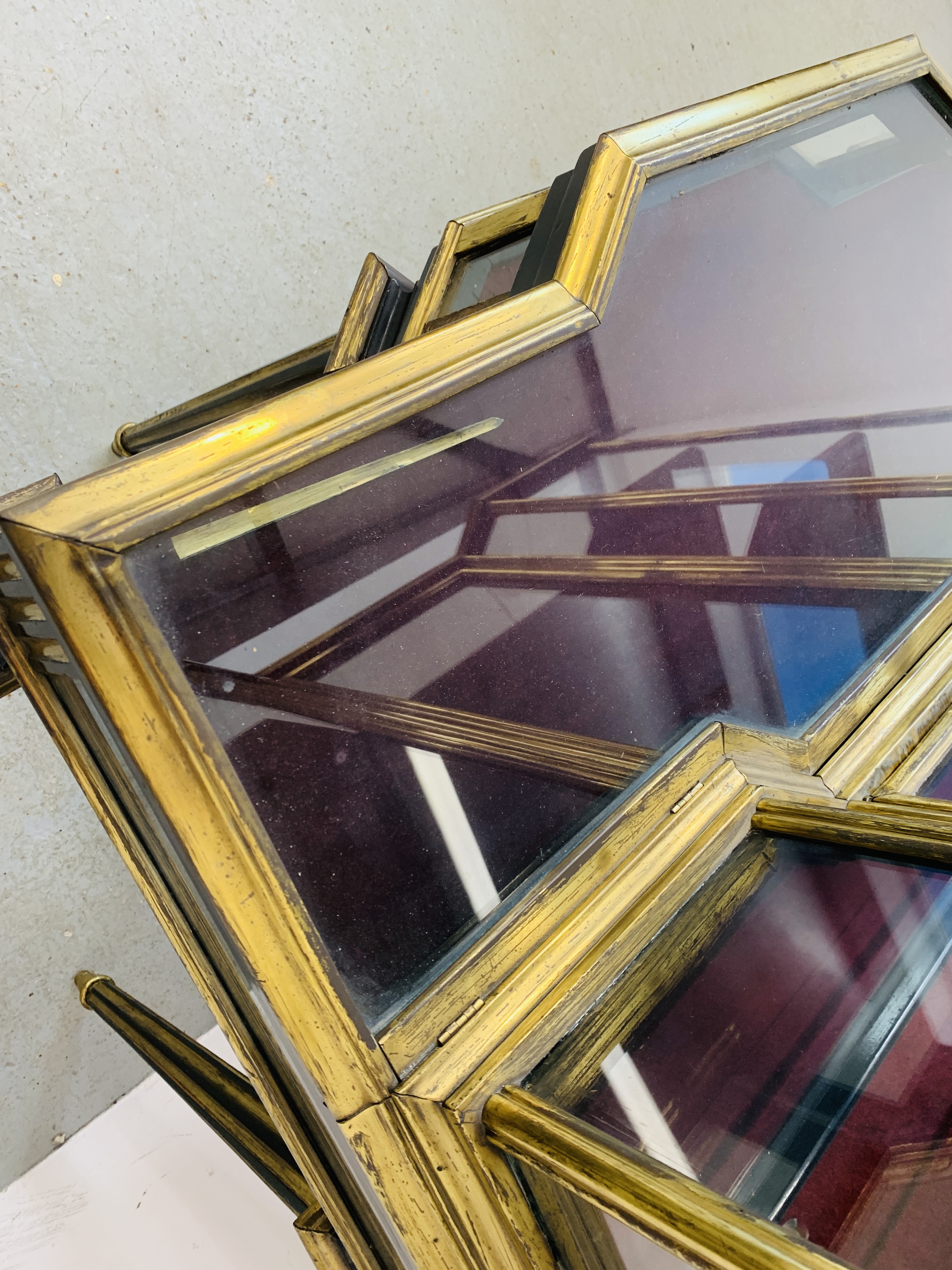 A C19th FRENCH BRASS AND EBONISED CABINET, THE TOP AND SIDES GLAZED, - Image 19 of 31