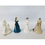 SPODE FIGURINE QUEEN ELIZABETH II THE DIAMOND JUBILEE 2012 A12 (BOXED),