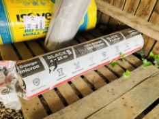 1 X COMPLETE ROLL 4M X 25M 1200 GAUGE DAMP PROOF MEMBRANE